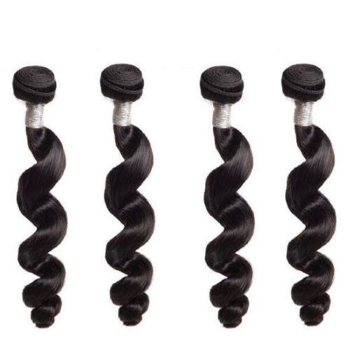 Hair-N-Paris Premium Loose Wave 4 Bundle Set