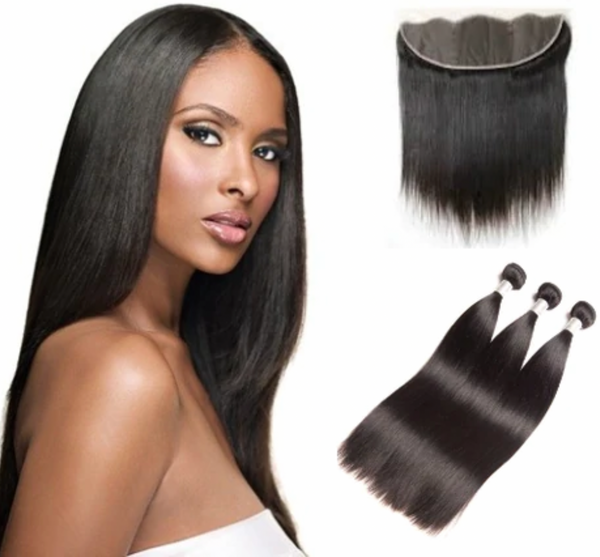 Premium Deep Wave Full Lace Frontal And 3 Bundle Set – Hair-N-Paris