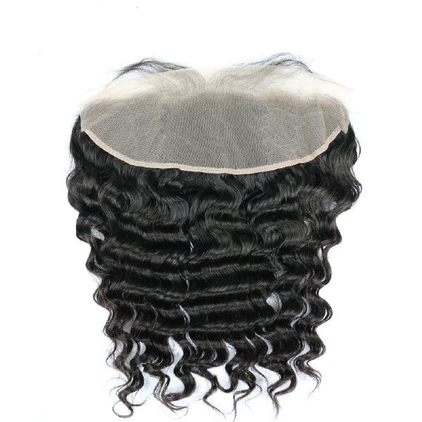 Hair-N-Paris Premium Illusion Single Full Lace Loose Wave Frontal back