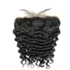 Hair-N-Paris Premium Illusion Single Full Lace Loose Wave Frontal front