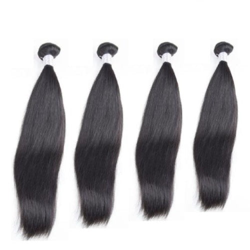 Hair-N-Paris Straight Premium Mixed Length 4 Bundle Set