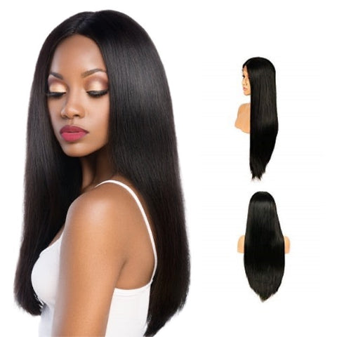 Hair-N-Paris Premium Straight Full Lace Human Hair Wig